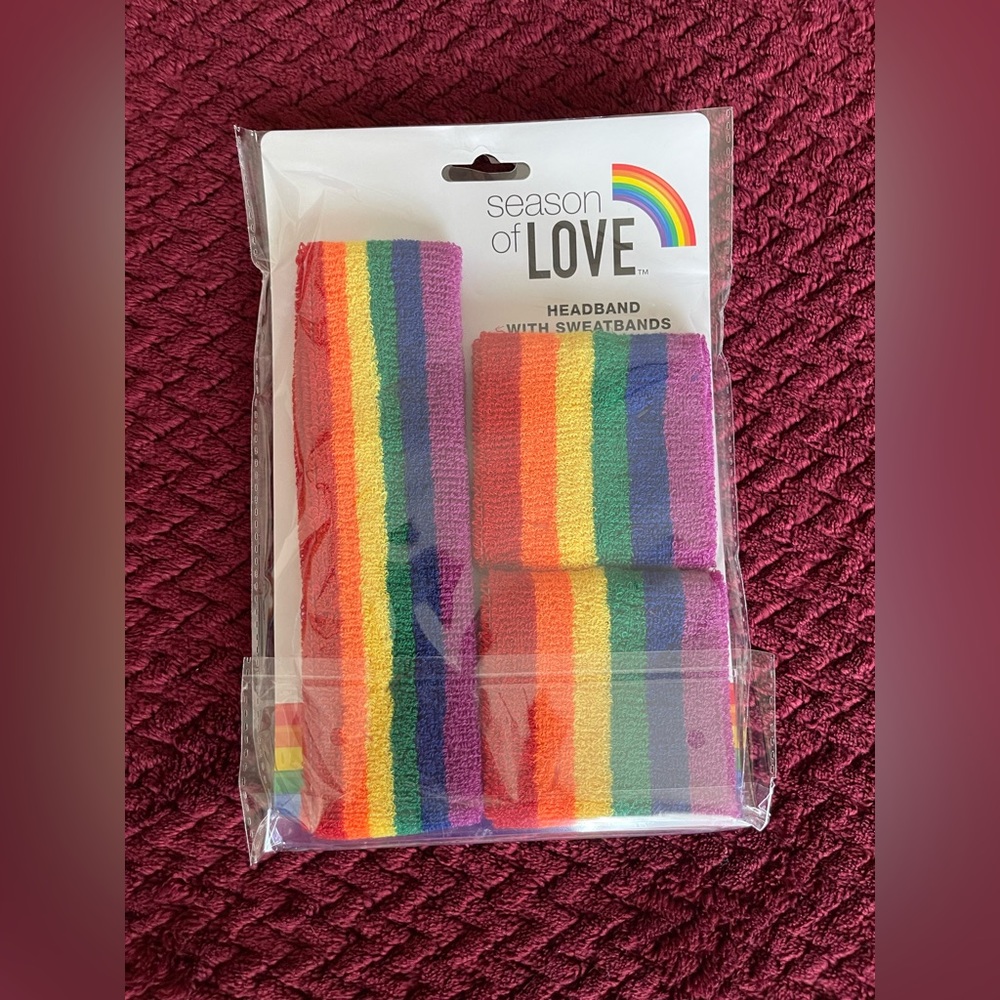 🌈 Pride Head & Wrist Band Set